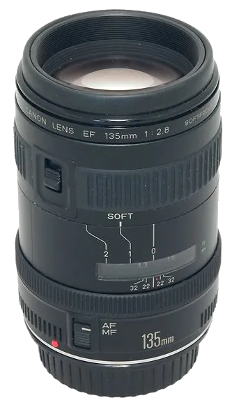 Ремонт передней линзы объектива Canon EF 135 f/2.8 with Softfocus