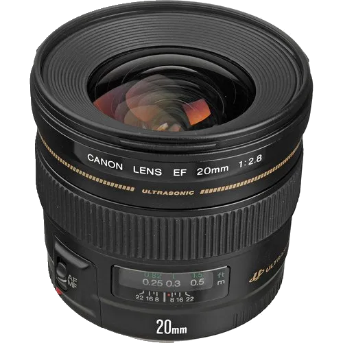 Ремонт передней линзы объектива Canon EF 20 f/2.8 USM