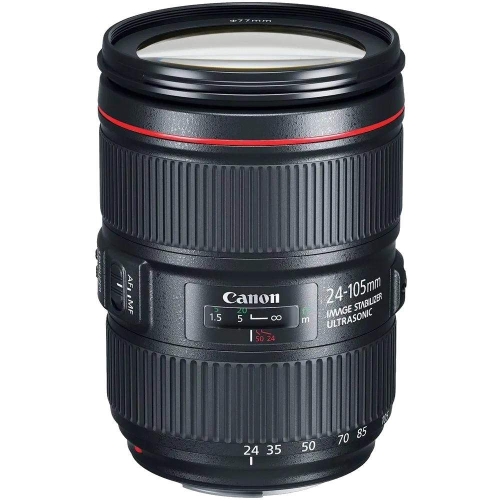 Ремонт передней линзы объектива Canon EF 24-105mm f/4L IS II USM