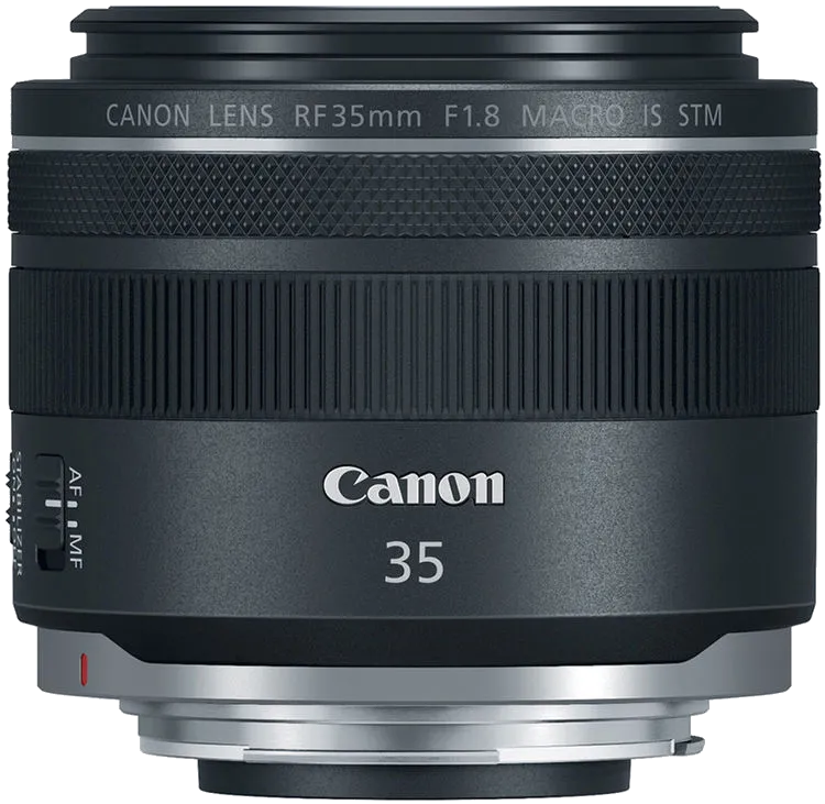 Ремонт передней линзы объектива Canon RF 35mm F1.8 Macro IS STM