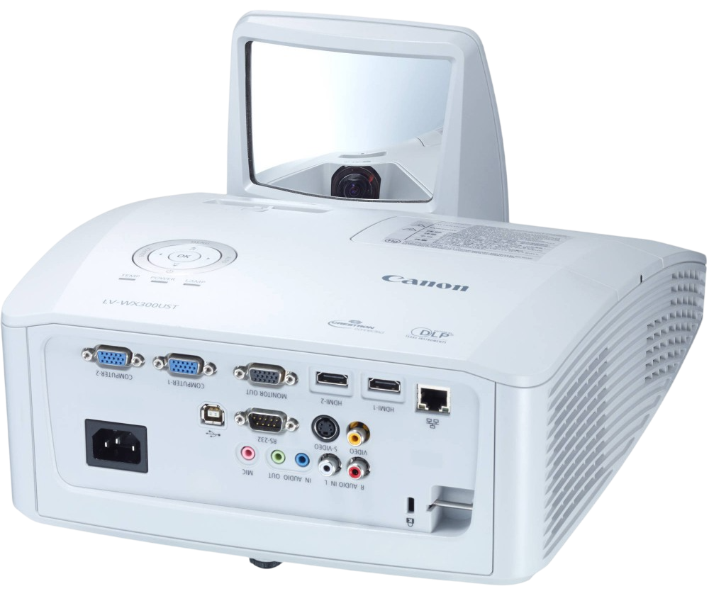 Замена лампы Canon LV-WX300UST