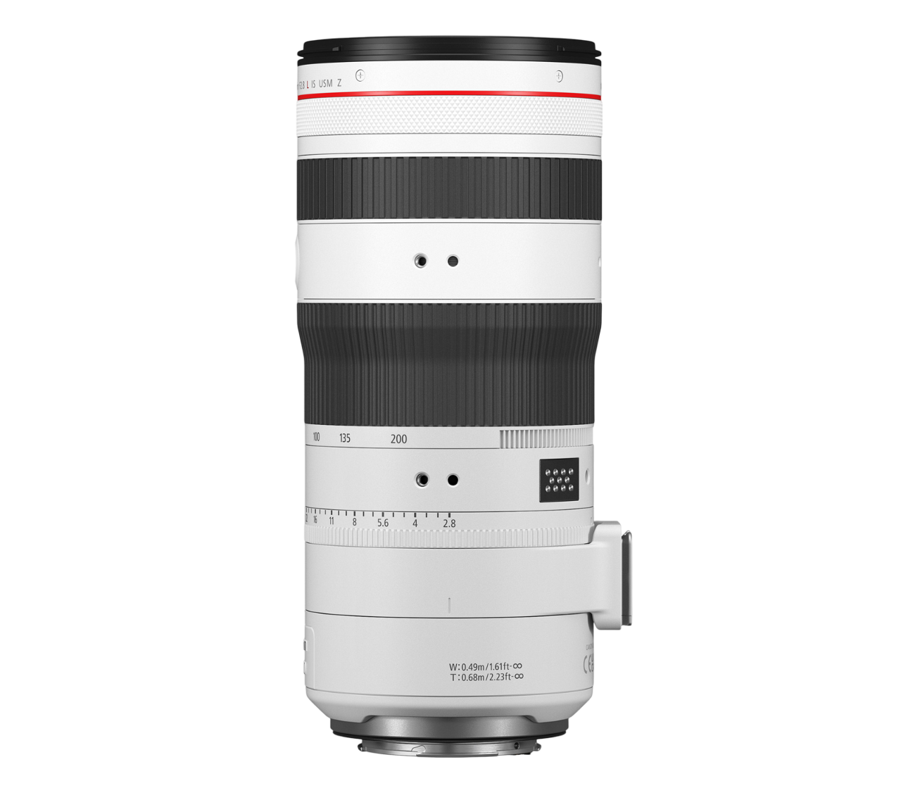 Ремонт передней линзы объектива Canon RF 70‑200mm f/2.8L IS USM Z